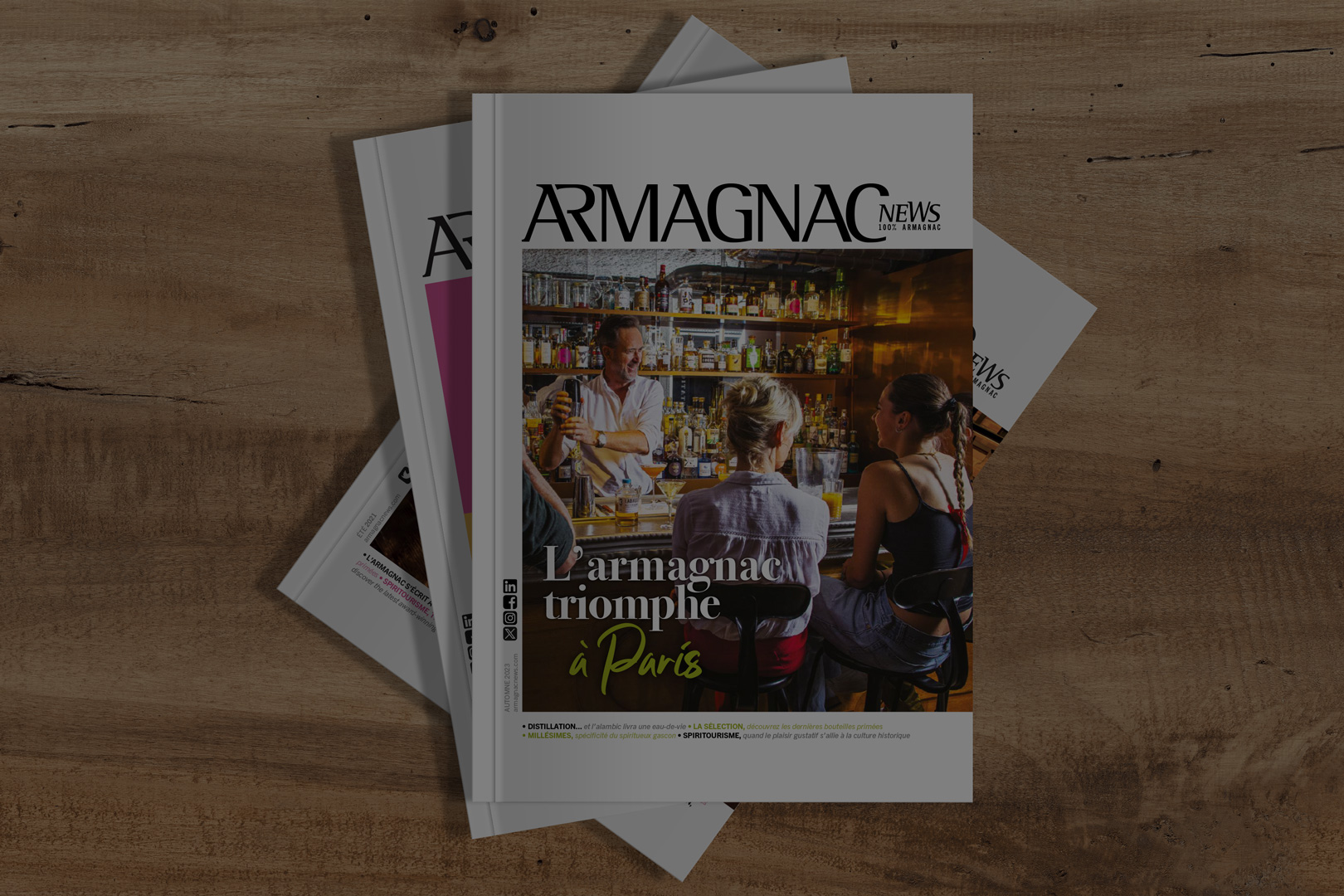 Armagnac News - L'armagnac triomphe à Paris - #5. Automne 2023